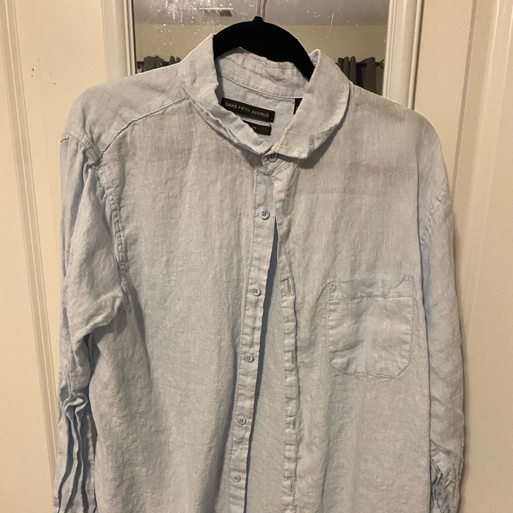 Saks 5th Avenue Linen shirt
